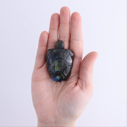 Labradorite Turtles Set of 5
