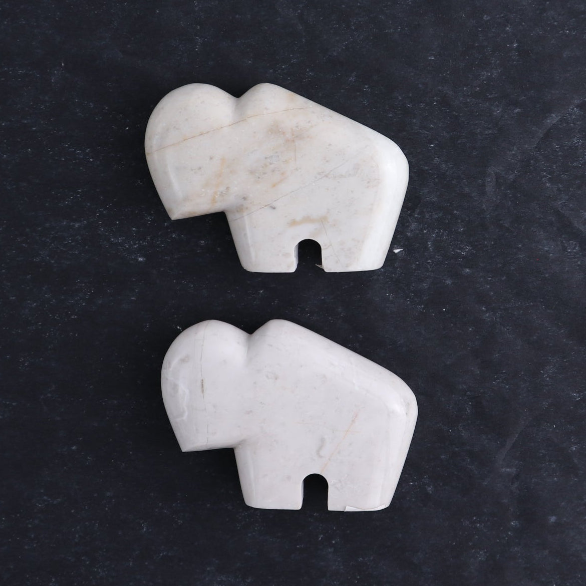 Jasper Animal Carvings Set of 7
