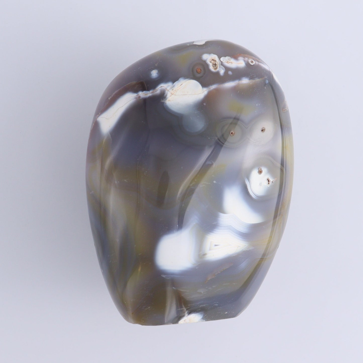 Orca Agate Freeform Set of 5 - Expert Wholesale and Supplier of Wholesale Crystals & Bulk Gemstones, ["Freeforms","Madagascar","Orca Agate"]
