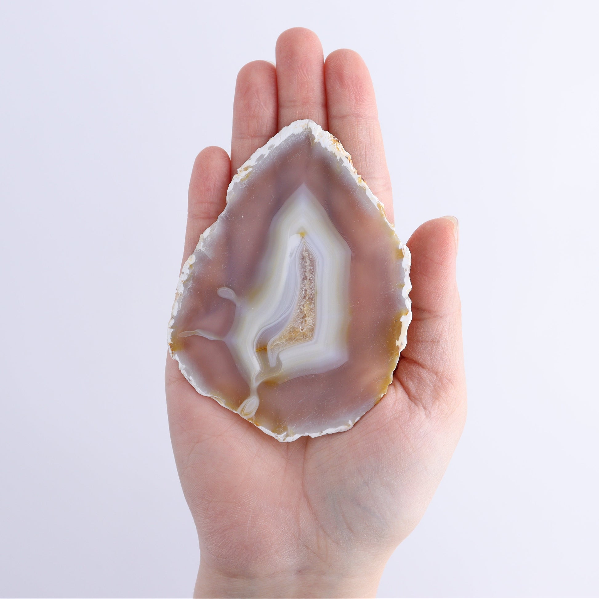 Iris Agate Slices Set of 4 - Expert Wholesale and Supplier of Wholesale Crystals & Bulk Gemstones, ["Agate","Iris Agate","Slices and Slabs"]