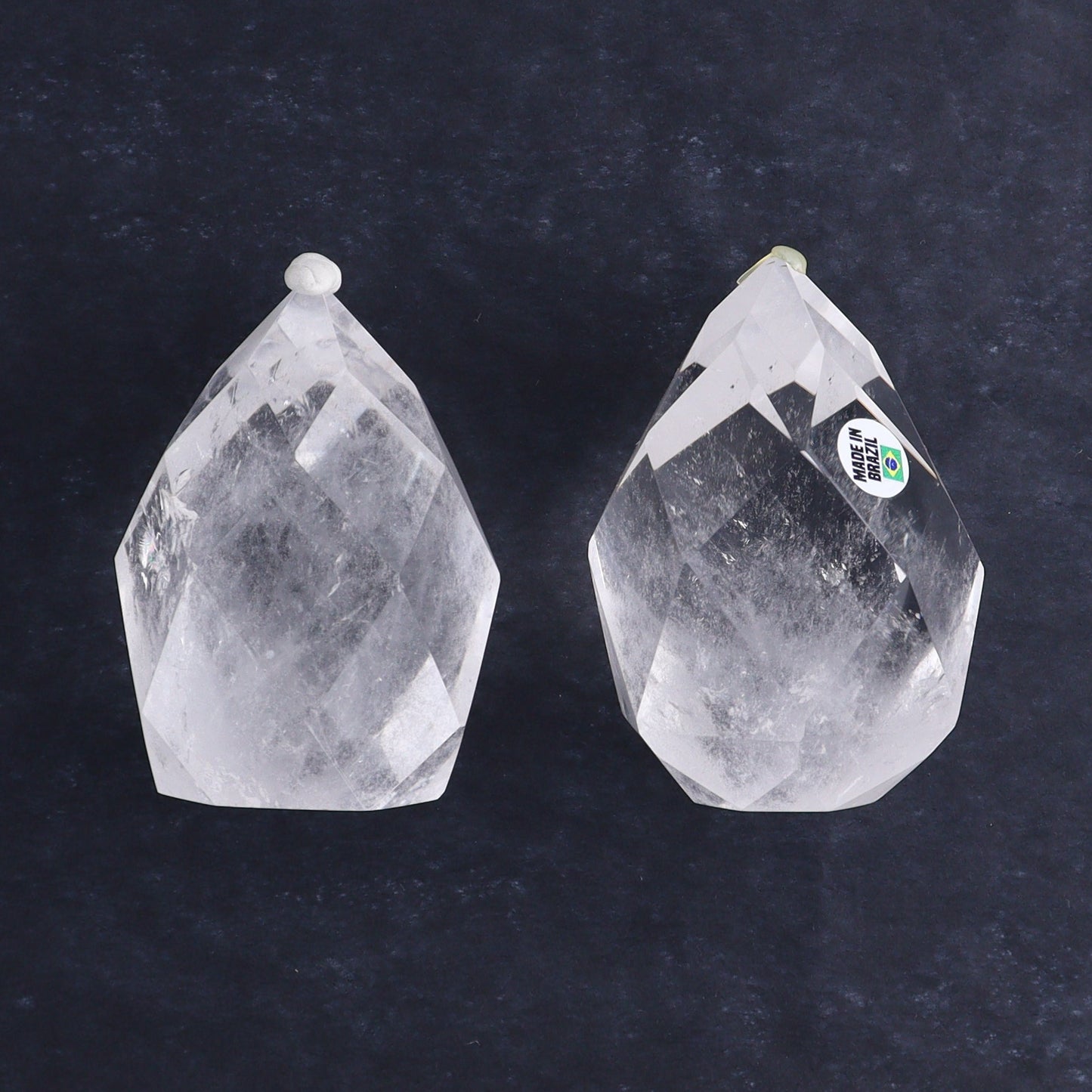 Quartz Faceted Egg with Point Set of 5 - Expert Wholesale and Supplier of Wholesale Crystals & Bulk Gemstones, ["Brazil","Clear Quartz","Mixed Carvings","Quartz"]