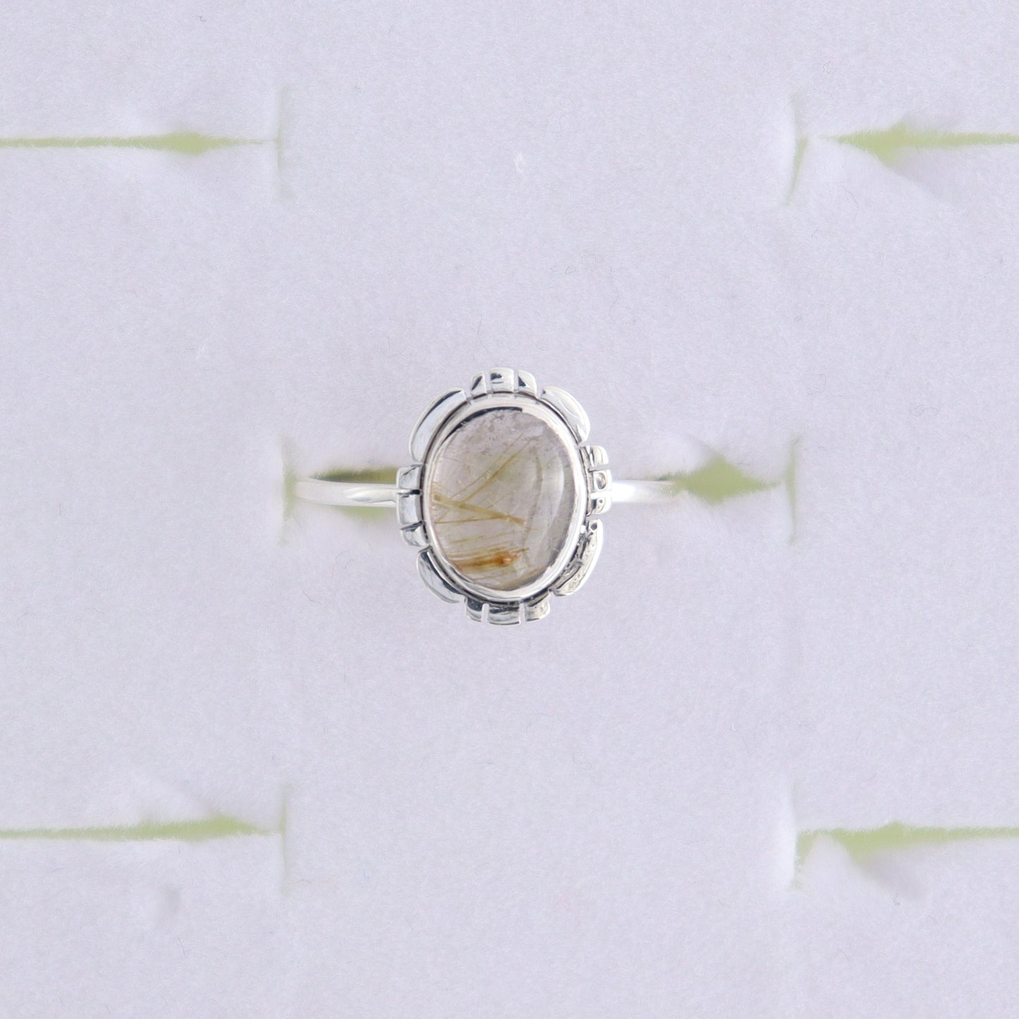 Rutilated Quartz Rings Set of 8 (Ring Holders Not Included) - Expert Wholesale and Supplier of Wholesale Crystals & Bulk Gemstones, ["Ring","rings","Rutilated Quartz","Rutiled Quartz","sterling silver"]