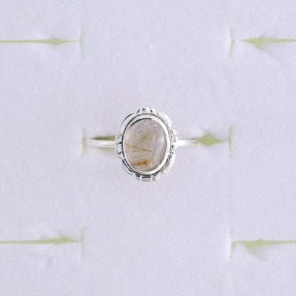 Rutilated Quartz Rings Set of 8 (Ring Holders Not Included) - Expert Wholesale and Supplier of Wholesale Crystals & Bulk Gemstones, ["Ring","rings","Rutilated Quartz","Rutiled Quartz","sterling silver"]