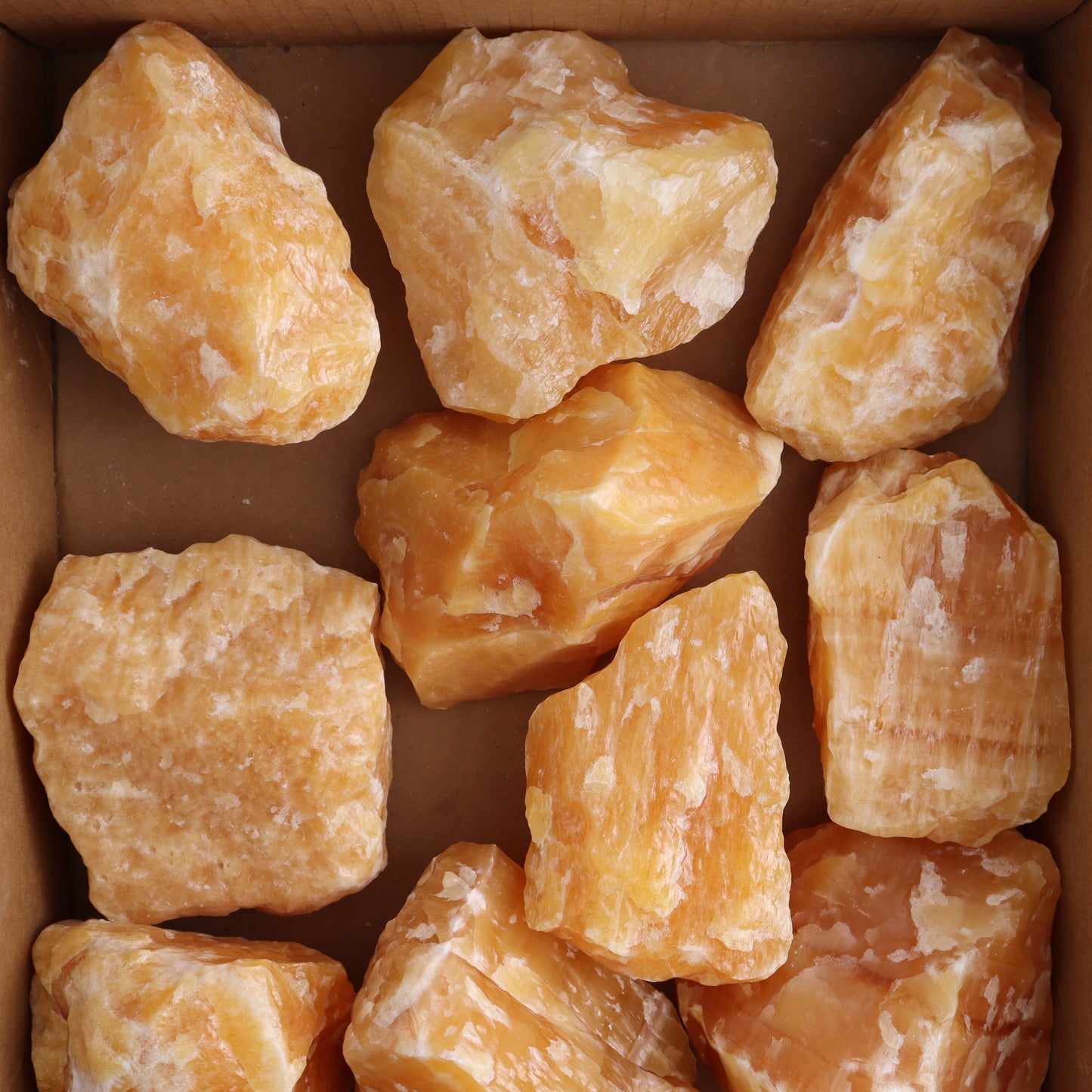 Calcite Roughs Set of 10 - Expert Wholesale and Supplier of Wholesale Crystals & Bulk Gemstones, ["Calcite","Roughs"]