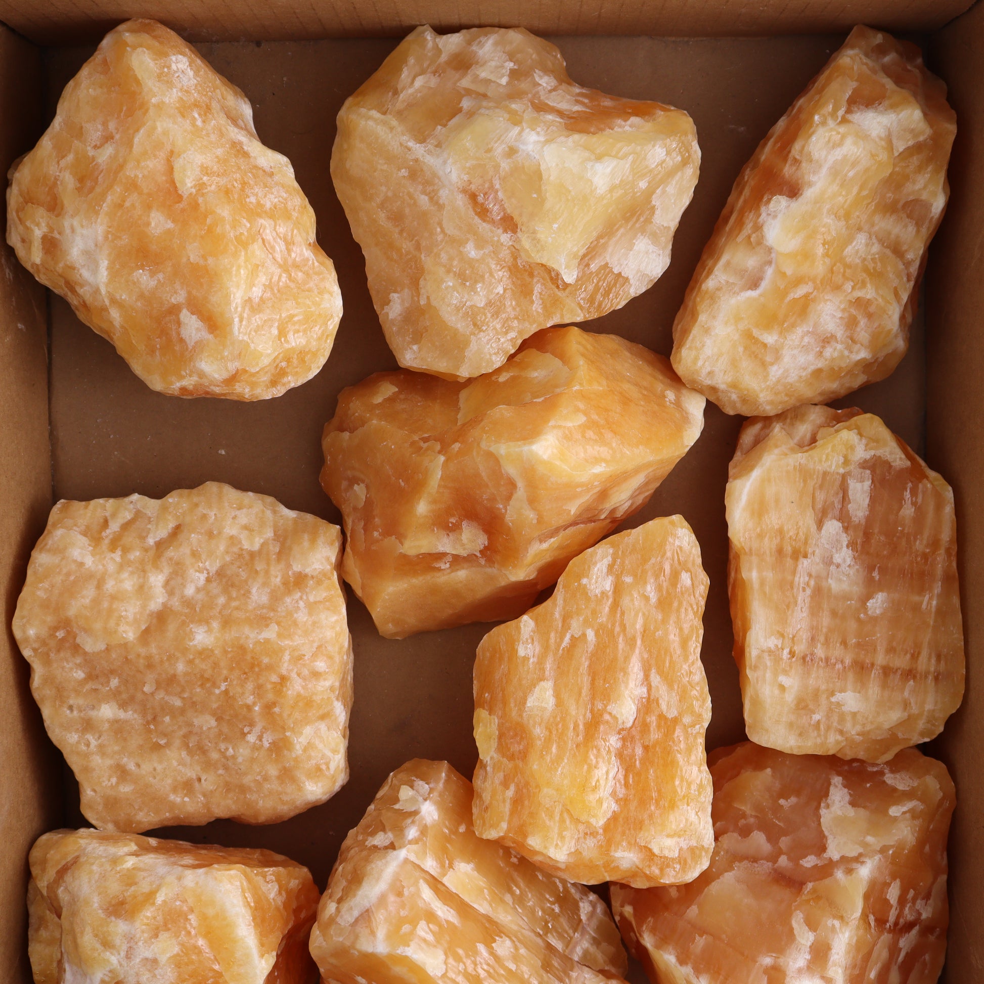Calcite Roughs Set of 10 - Expert Wholesale and Supplier of Wholesale Crystals & Bulk Gemstones, ["Calcite","Roughs"]