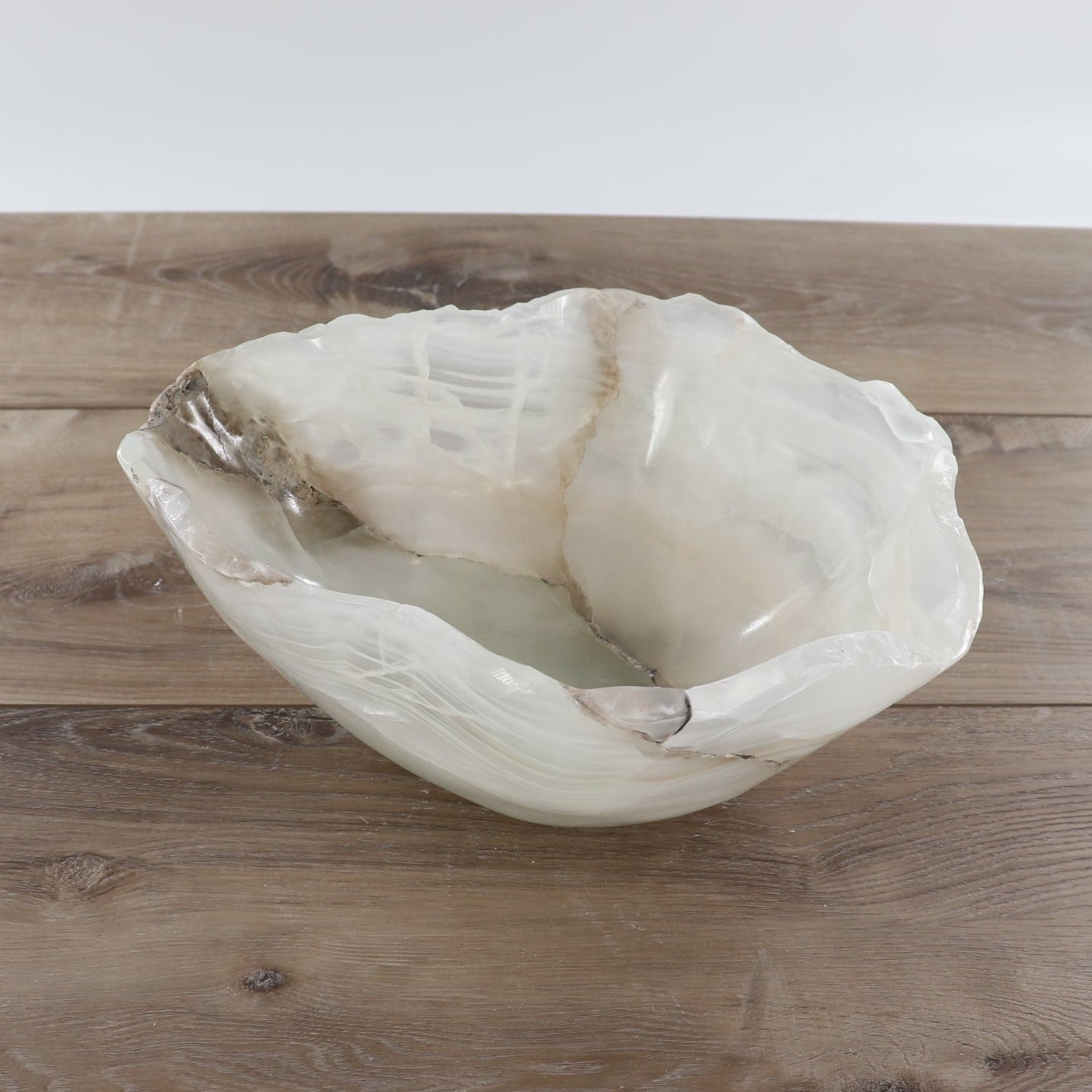Mexican Onyx/Calcite Bowl 12"