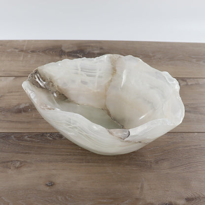 Mexican Onyx/Calcite Bowl 12"