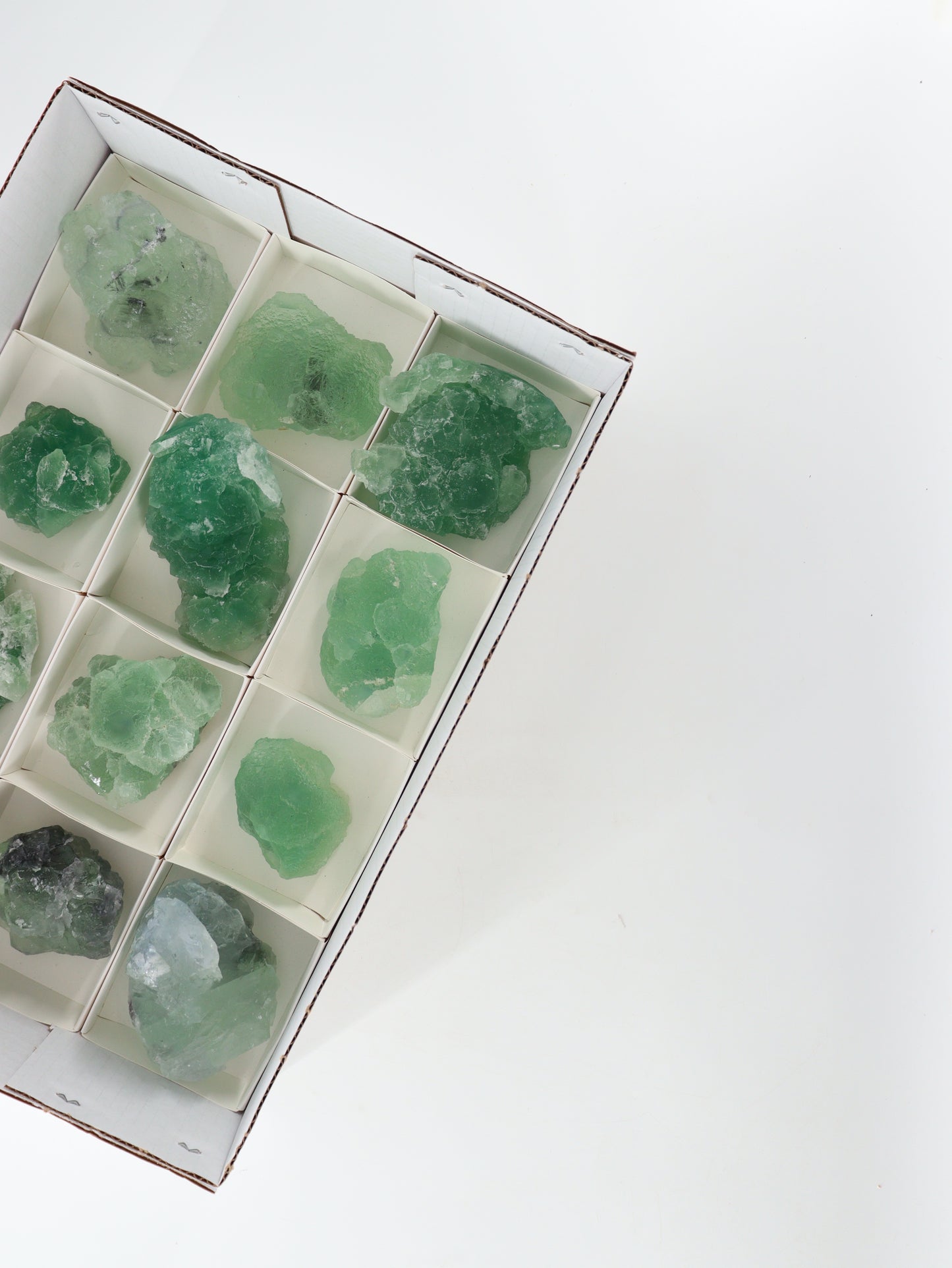 Fluorite Flat Set of 12