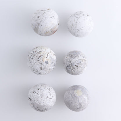 Agate Spheres Set of 6