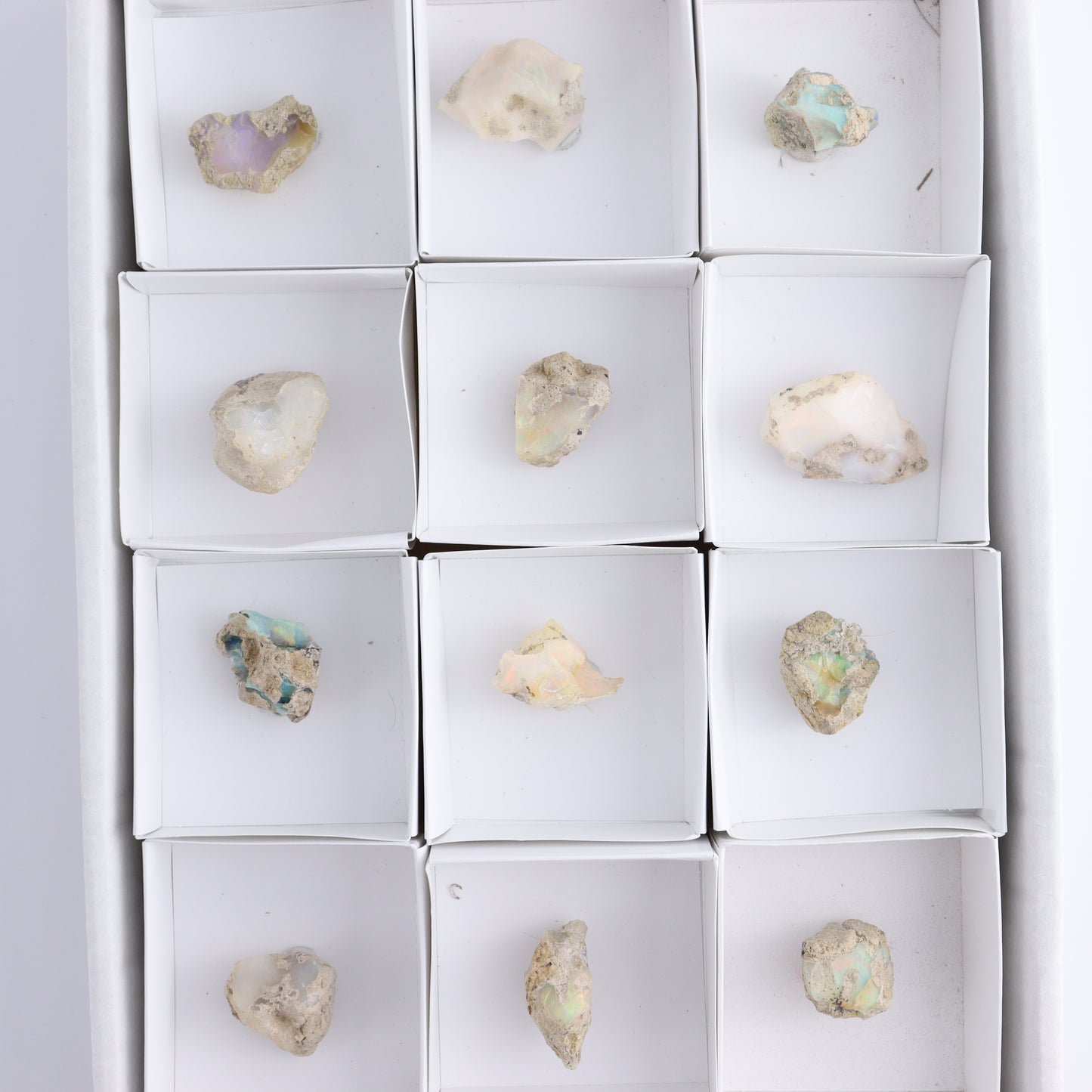 Ethiopian Opal Set of 12 - Expert Wholesale and Supplier of Wholesale Crystals & Bulk Gemstones, ["Ethiopia","ethiopian opal","Opal"]