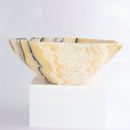 Zebra Onyx Bowl