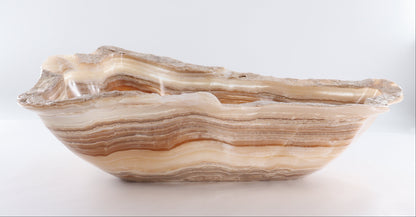 Mexican Onyx/Calcite Bowl - Expert Wholesale and Supplier of Wholesale Crystals & Bulk Gemstones, ["Bowls","Calcite","Mexico","onyx"]