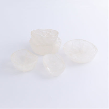 Clear Quartz Bowls Set of 5 - Expert Wholesale and Supplier of Wholesale Crystals & Bulk Gemstones, ["Bowls","Clear Quartz","Madagascar","Quartz"]