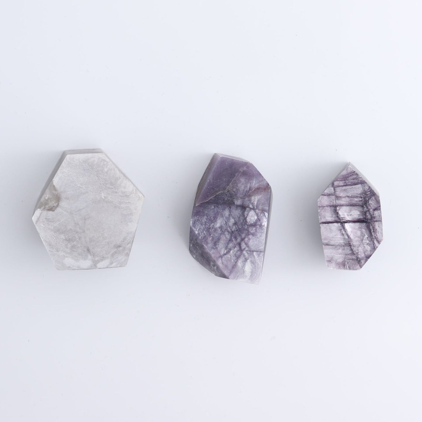 Lepidolite Freeforms Set of 12