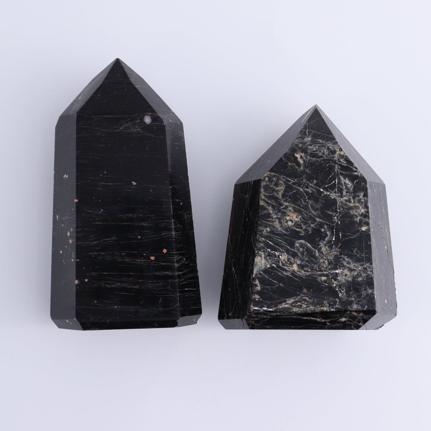 Tourmaline Points Set of 4 - Expert Wholesale and Supplier of Wholesale Crystals & Bulk Gemstones, ["Black Tourmaline","Points","Tourmaline"]
