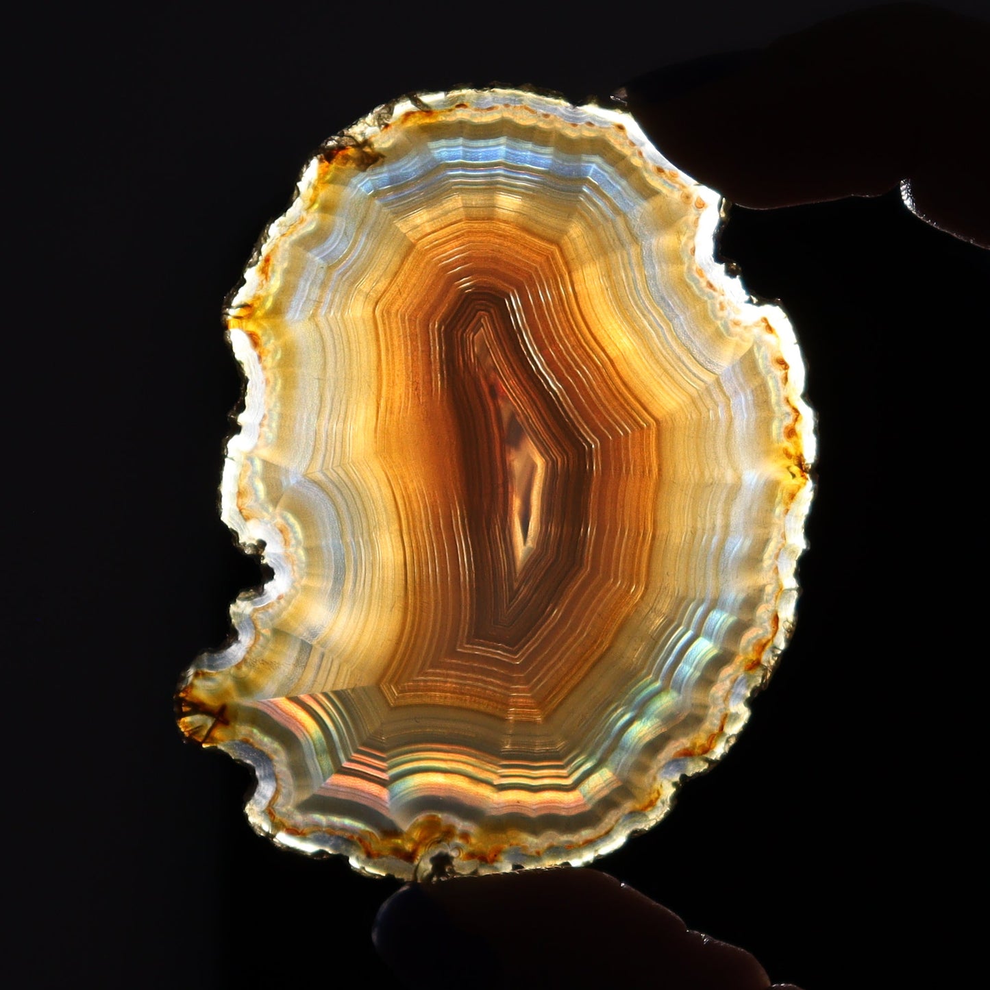 Iris Agate Slices Set of 7 - Expert Wholesale and Supplier of Wholesale Crystals & Bulk Gemstones, ["Agate","Iris Agate","Slices and Slabs"]