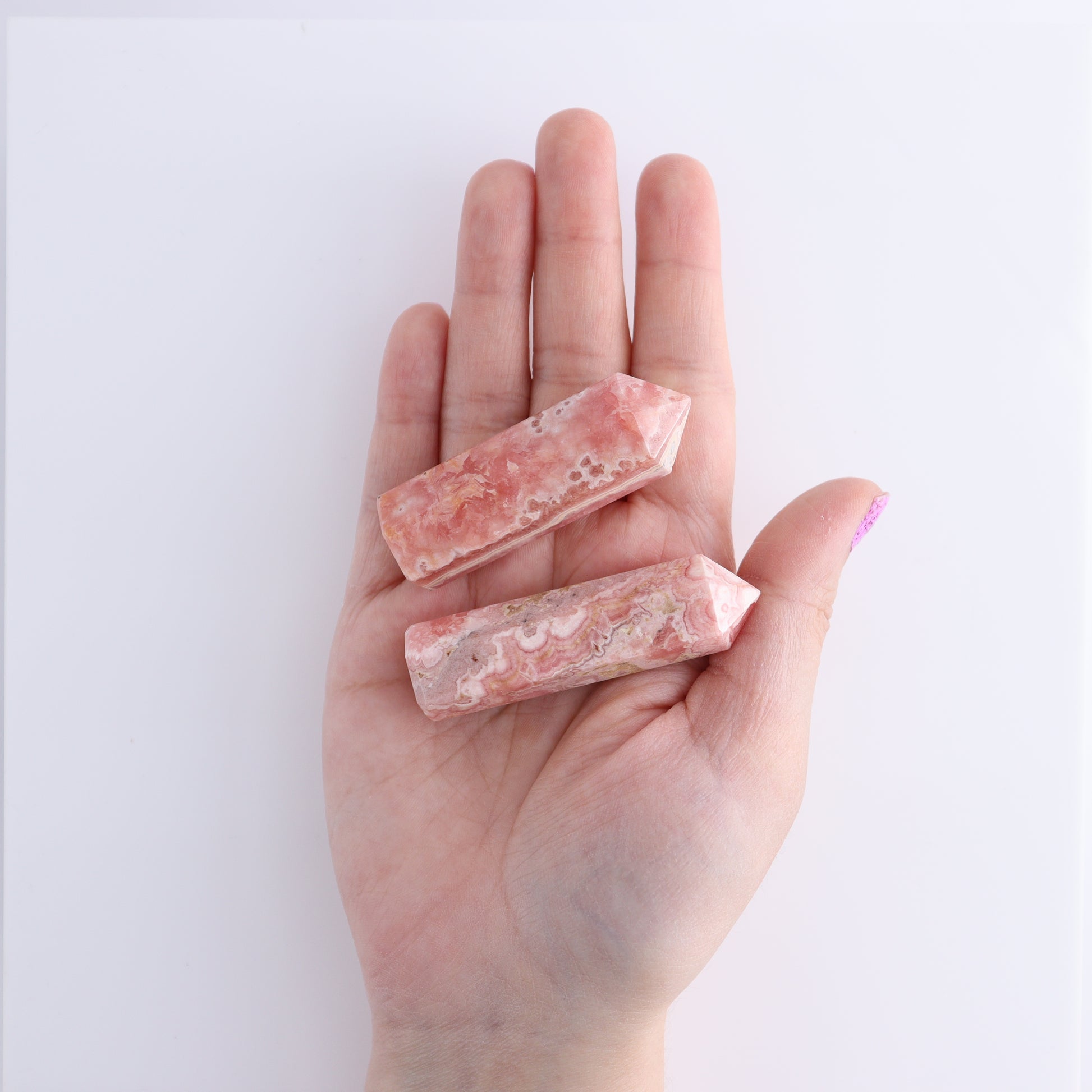 Rhodochrosite Towers Set of 5 - Expert Wholesale and Supplier of Wholesale Crystals & Bulk Gemstones, ["Argentina","Rhodochrosite","Towers"]