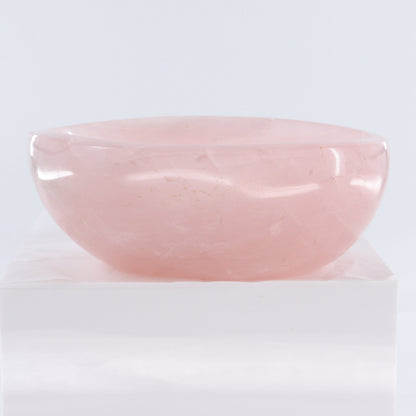 Rose Quartz Bowl - Expert Wholesale and Supplier of Wholesale Crystals & Bulk Gemstones, ["Bowls","Madagascar","Rose Quartz"]