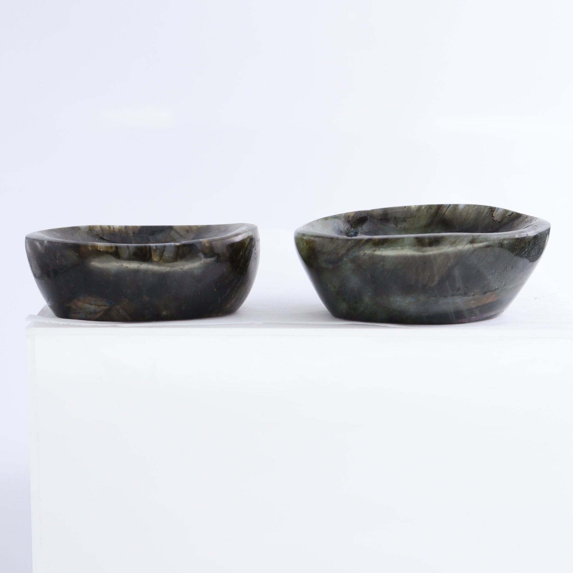 Labradorite Bowls Set of 12 - Expert Wholesale and Supplier of Wholesale Crystals & Bulk Gemstones, ["Bowls","Labradorite","Madagascar"]