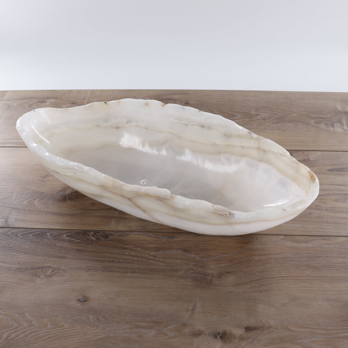Mexican Onyx/Calcite Canoe Bowl - Expert Wholesale and Supplier of Wholesale Crystals & Bulk Gemstones, ["Bowls","Calcite","canoe","Mexico","onyx"]