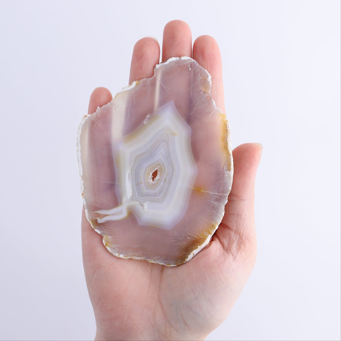 Iris Agate Slices Set of 4 - Expert Wholesale and Supplier of Wholesale Crystals & Bulk Gemstones, ["Agate","Iris Agate","Slices and Slabs"]