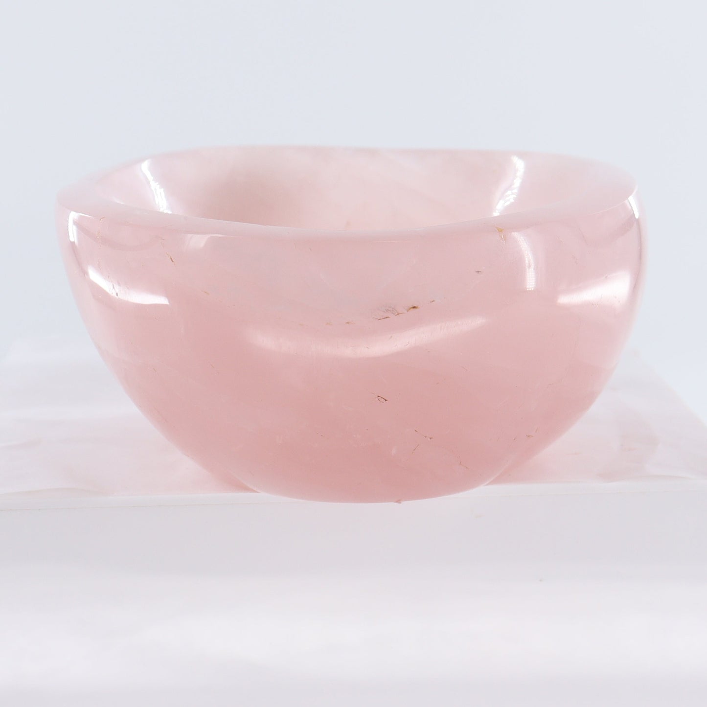Rose Quartz Bowl - Expert Wholesale and Supplier of Wholesale Crystals & Bulk Gemstones, ["Bowls","Madagascar","Rose Quartz"]