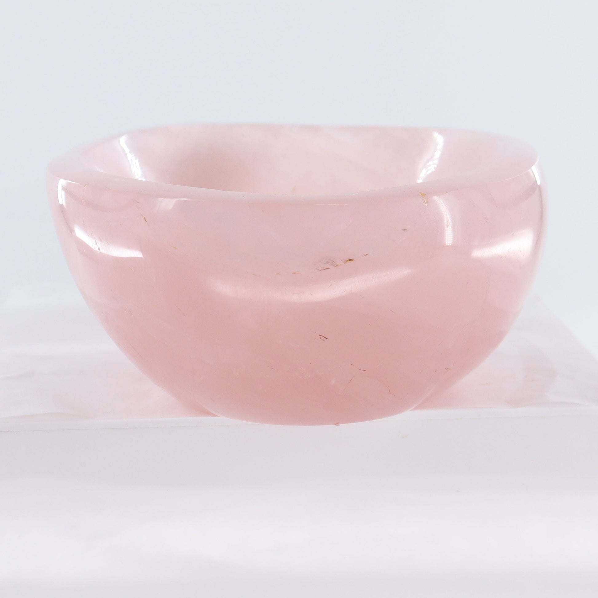 Rose Quartz Bowl - Expert Wholesale and Supplier of Wholesale Crystals & Bulk Gemstones, ["Bowls","Madagascar","Rose Quartz"]