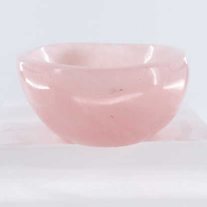 Rose Quartz Bowl - Expert Wholesale and Supplier of Wholesale Crystals & Bulk Gemstones, ["Bowls","Madagascar","Rose Quartz"]