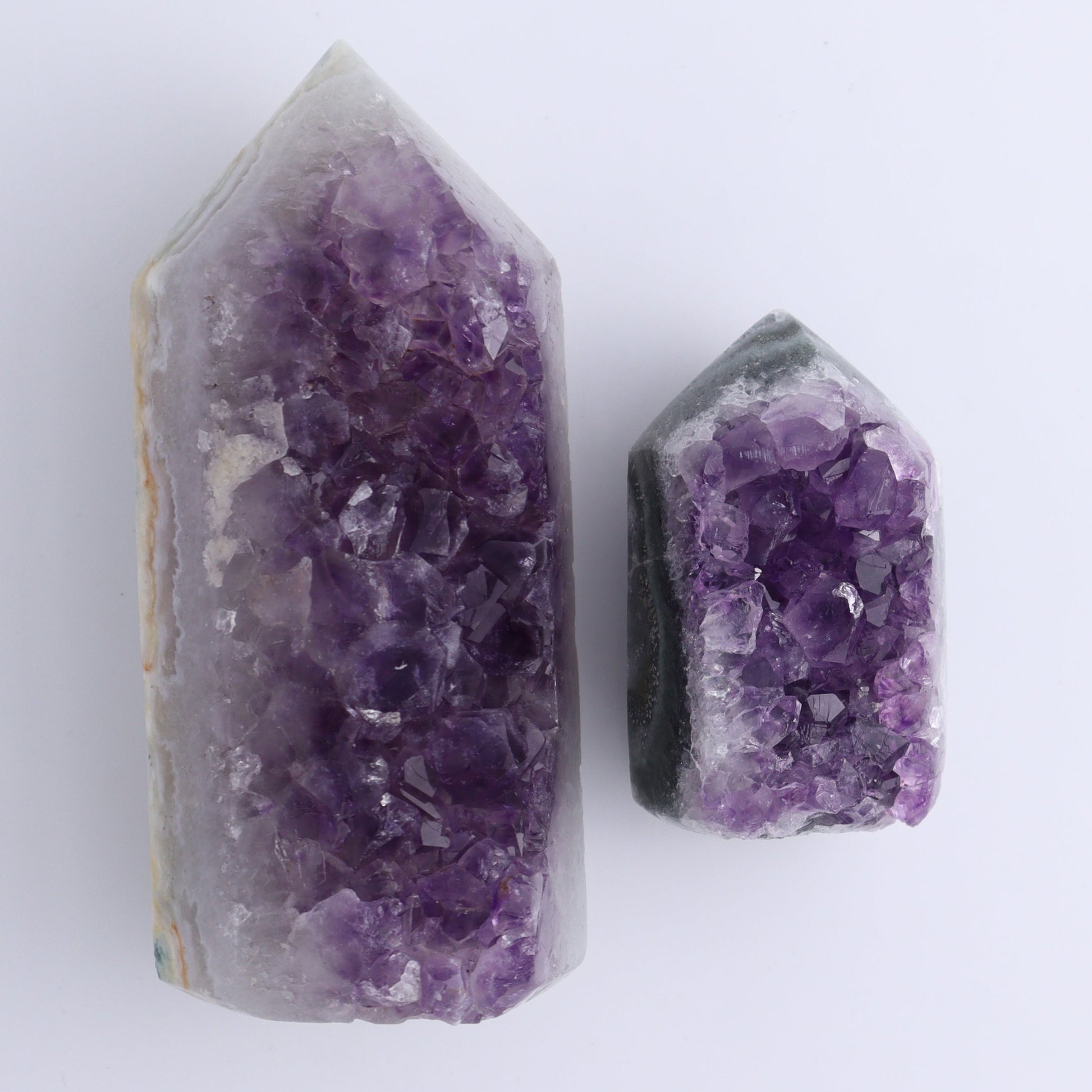 Uruguay Amethyst Towers Set of 4 - Expert Wholesale and Supplier of Wholesale Crystals & Bulk Gemstones, ["Amethyst","Towers","Uruguay"]