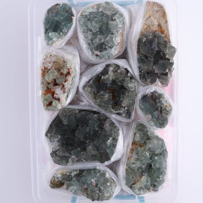 Green Fluorite Flat from Morocco - Expert Wholesale and Supplier of Wholesale Crystals & Bulk Gemstones, ["Flats","Fluorite","Green Fluorite","Morocco"]