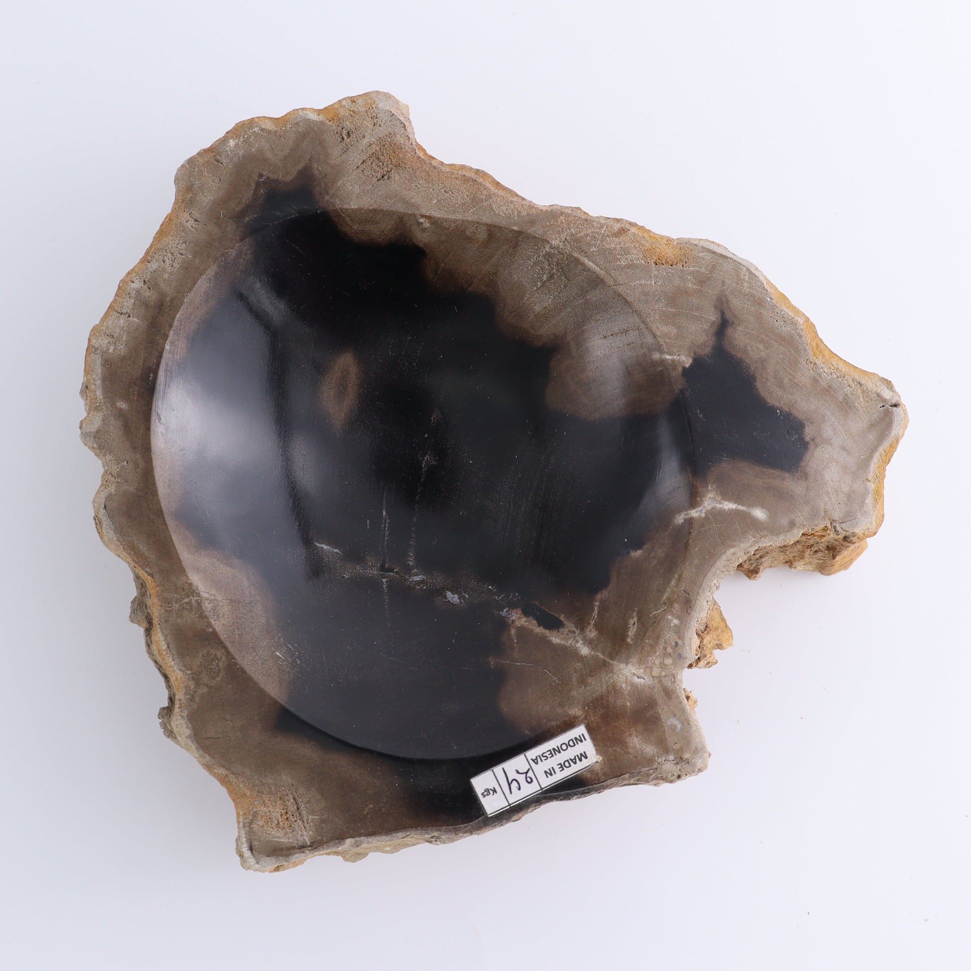 Petrified Wood Bowls Set of 2 - Expert Wholesale and Supplier of Wholesale Crystals & Bulk Gemstones, ["Bowls","Indonesia","Petrified Wood"]