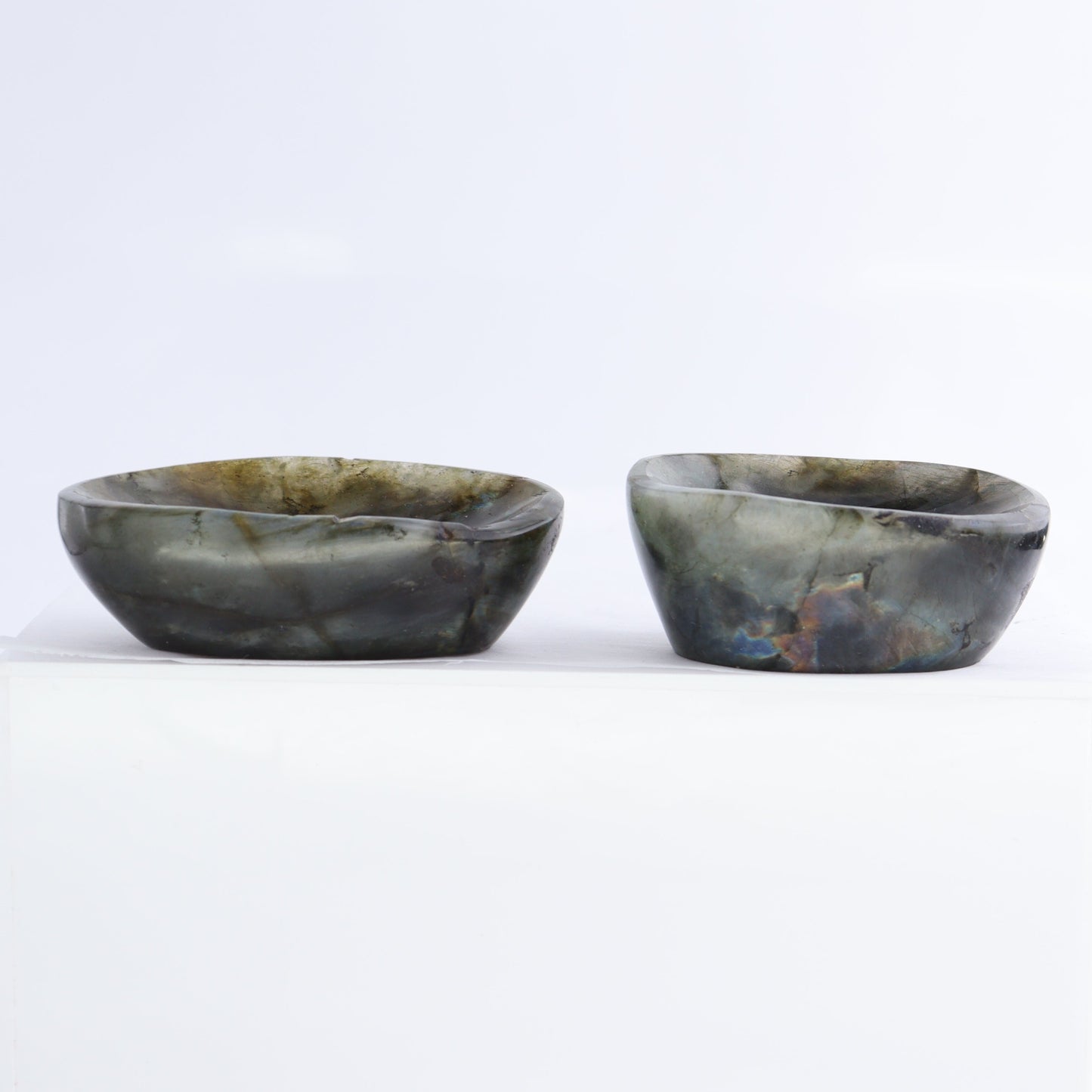 Labradorite Bowls Set of 12 - Expert Wholesale and Supplier of Wholesale Crystals & Bulk Gemstones, ["Bowls","Labradorite","Madagascar"]
