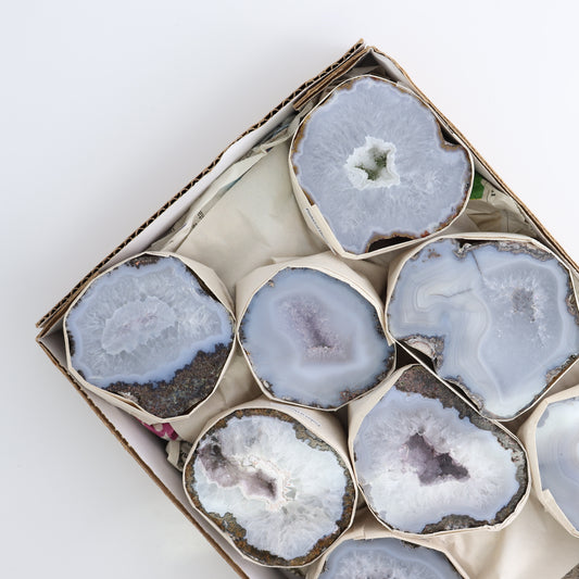 Las Choyas Geodes Set of 8