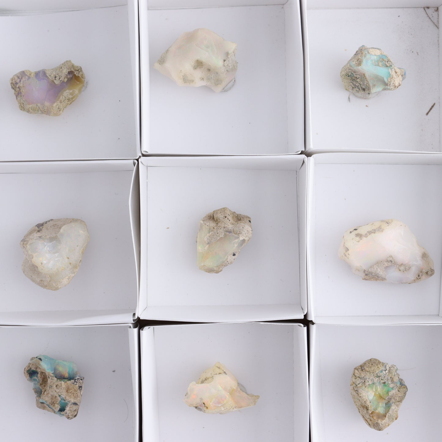 Ethiopian Opal Set of 12 - Expert Wholesale and Supplier of Wholesale Crystals & Bulk Gemstones, ["Ethiopia","ethiopian opal","Opal"]