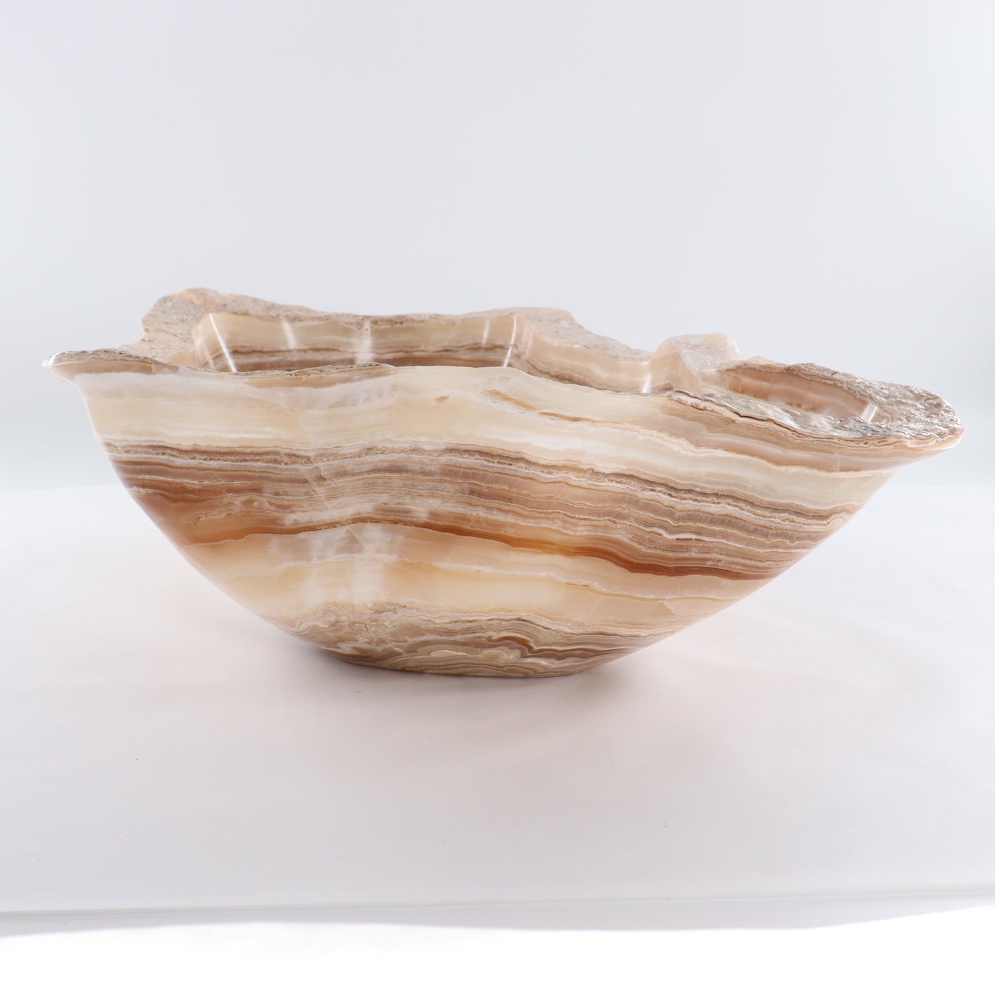 Mexican Onyx/Calcite Bowl - Expert Wholesale and Supplier of Wholesale Crystals & Bulk Gemstones, ["Bowls","Calcite","Mexico","onyx"]