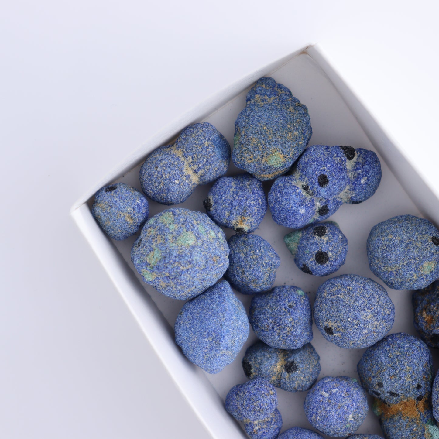 Azurite Blueberries - Expert Wholesale and Supplier of Wholesale Crystals & Bulk Gemstones, ["azurite","Rough","Roughs"]
