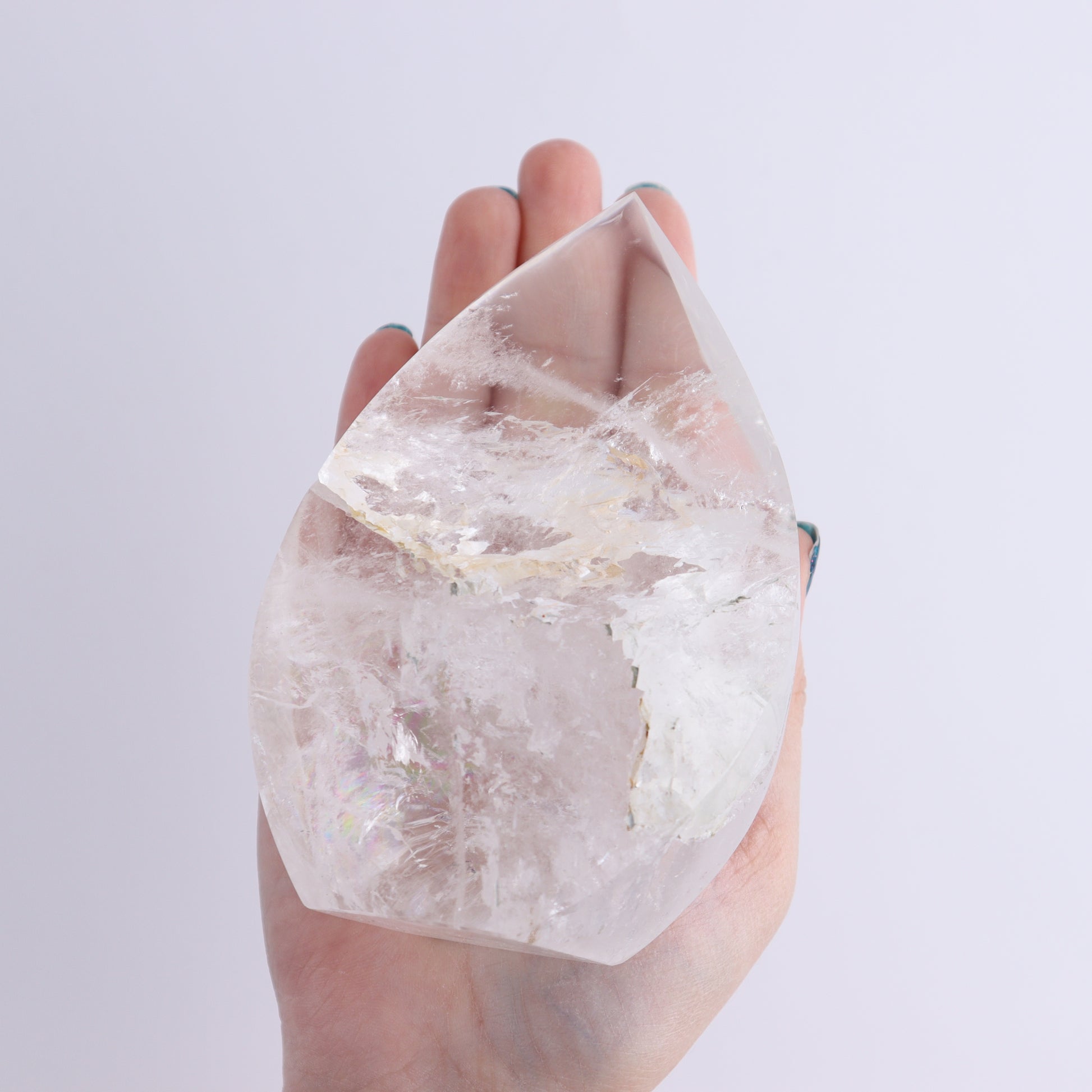 Imperfect Quartz Flames Set of 6 - Expert Wholesale and Supplier of Wholesale Crystals & Bulk Gemstones, ["Brazil","Clear Quartz","flames","Quartz"]