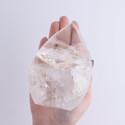 Imperfect Quartz Flames Set of 6 - Expert Wholesale and Supplier of Wholesale Crystals & Bulk Gemstones, ["Brazil","Clear Quartz","flames","Quartz"]