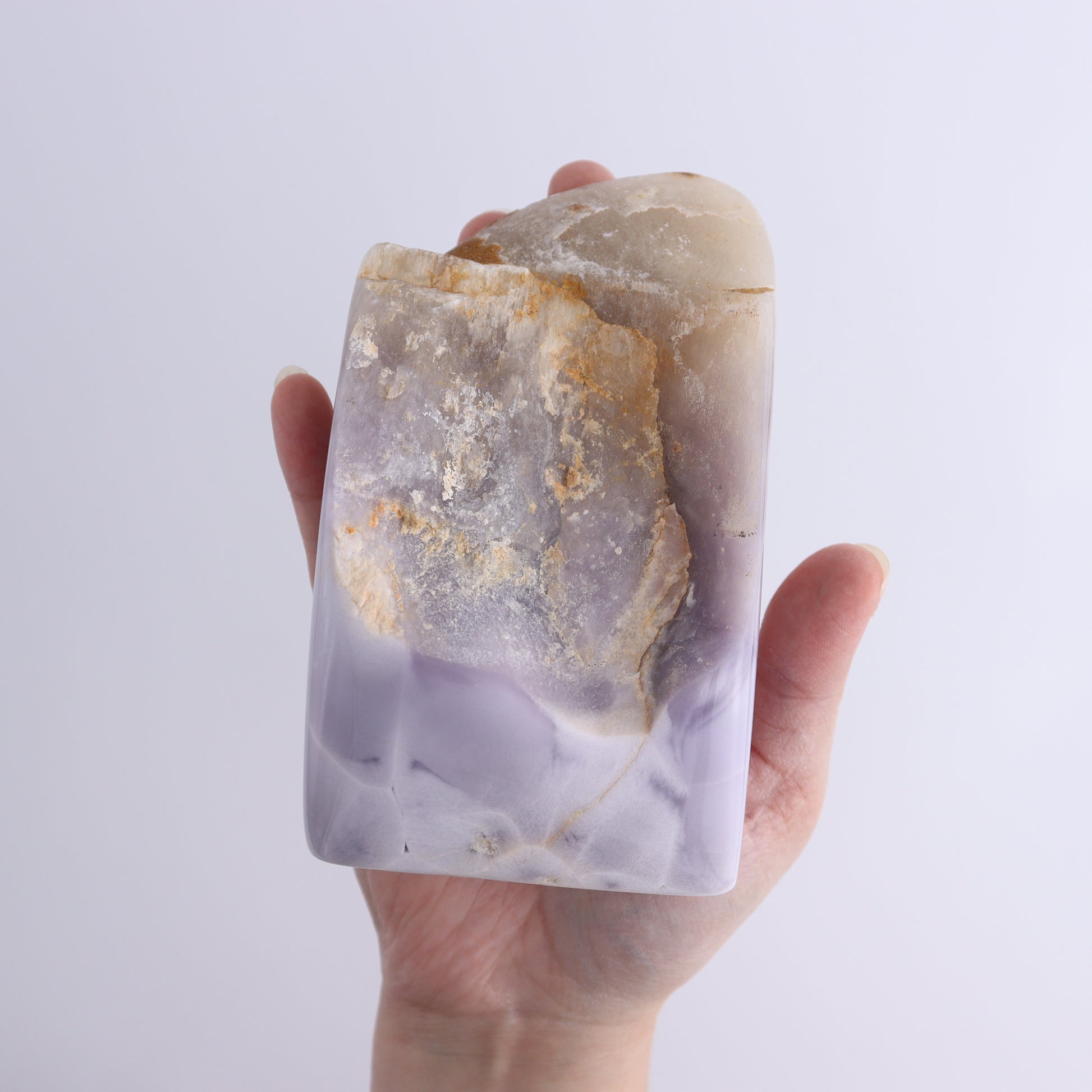 Lavender Fluorite Freeform Set of 2 - Expert Wholesale and Supplier of Wholesale Crystals & Bulk Gemstones, ["Fluorite","Freeform","Freeforms","Lavender Fluorite","Mexico"]