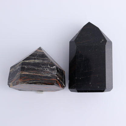 Tourmaline Points Set of 4 - Expert Wholesale and Supplier of Wholesale Crystals & Bulk Gemstones, ["Black Tourmaline","Points","Tourmaline"]
