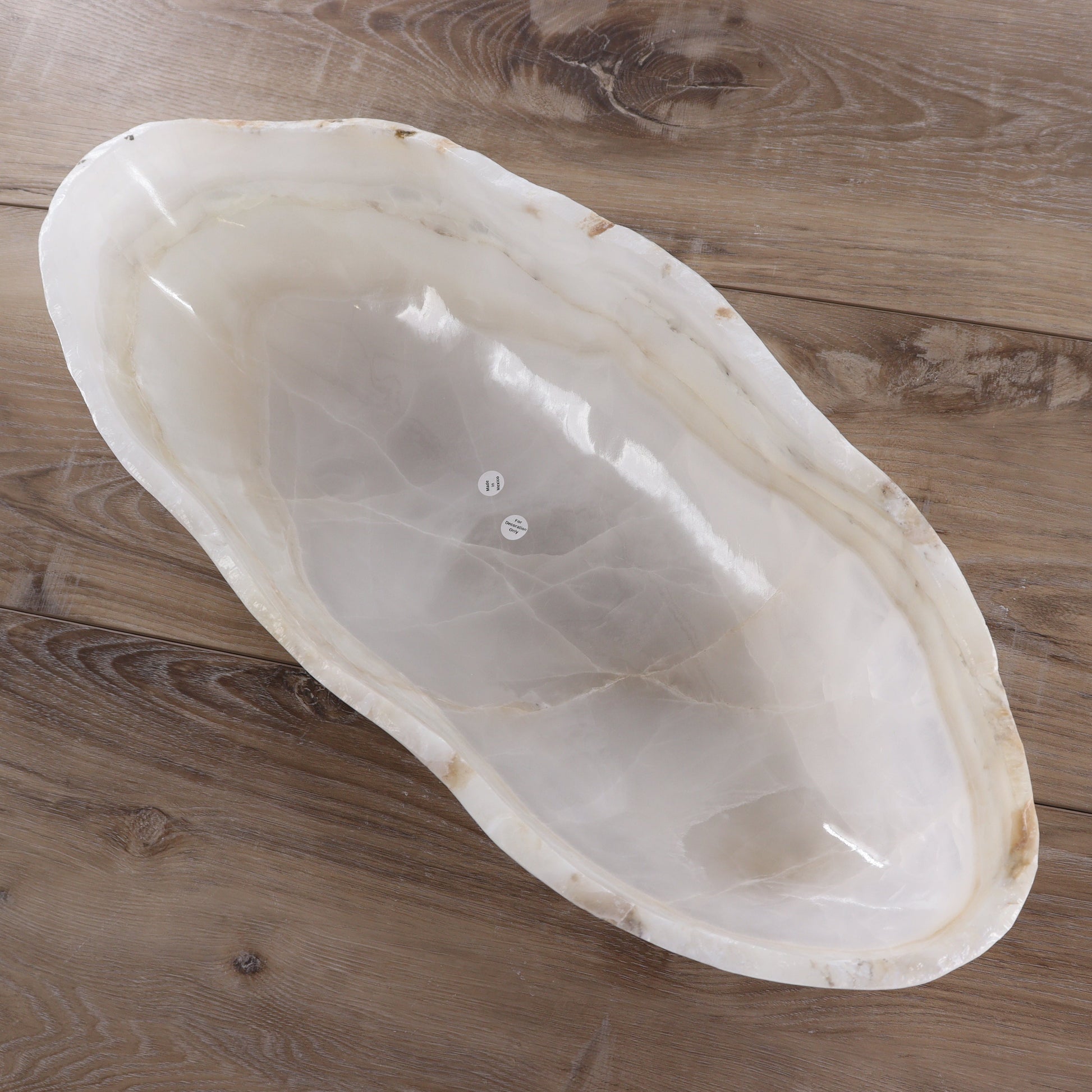 Mexican Onyx/Calcite Canoe Bowl - Expert Wholesale and Supplier of Wholesale Crystals & Bulk Gemstones, ["Bowls","Calcite","canoe","Mexico","onyx"]