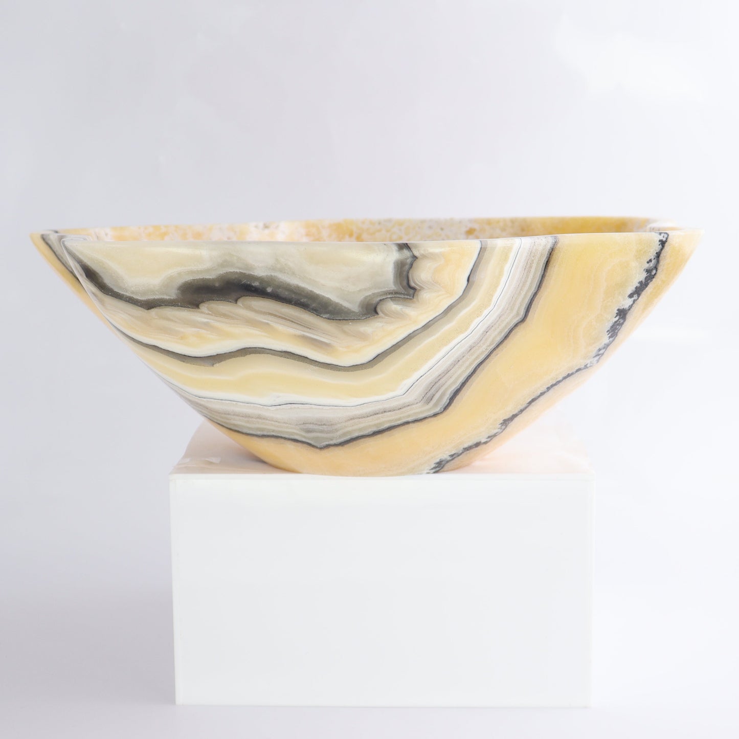 Zebra Onyx Bowl