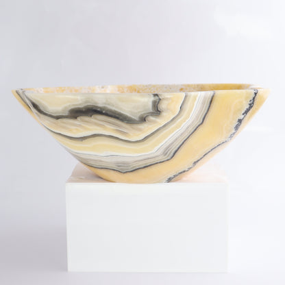 Zebra Onyx Bowl