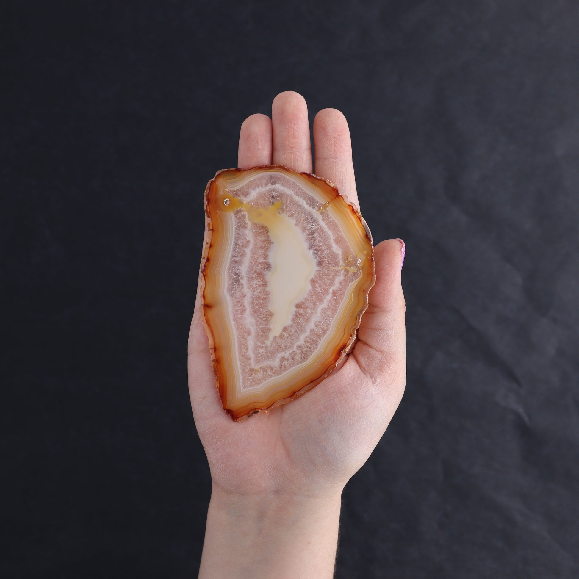 Iris Agate Slices Set of 6 - Expert Wholesale and Supplier of Wholesale Crystals & Bulk Gemstones, ["Agate","Iris Agate","Slices and Slabs"]