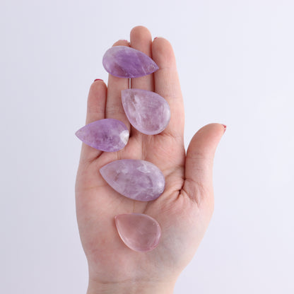 Amethyst Cabs Set of 20 Pieces - Expert Wholesale and Supplier of Wholesale Crystals & Bulk Gemstones, ["Amethyst","Cabs"]
