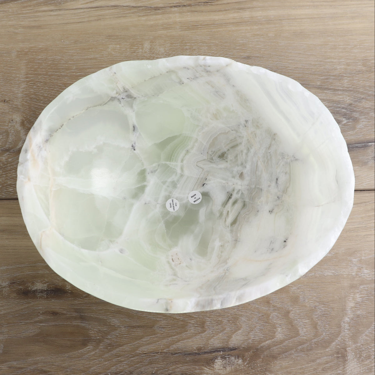 Mexican Onyx/Calcite Bowl 10"