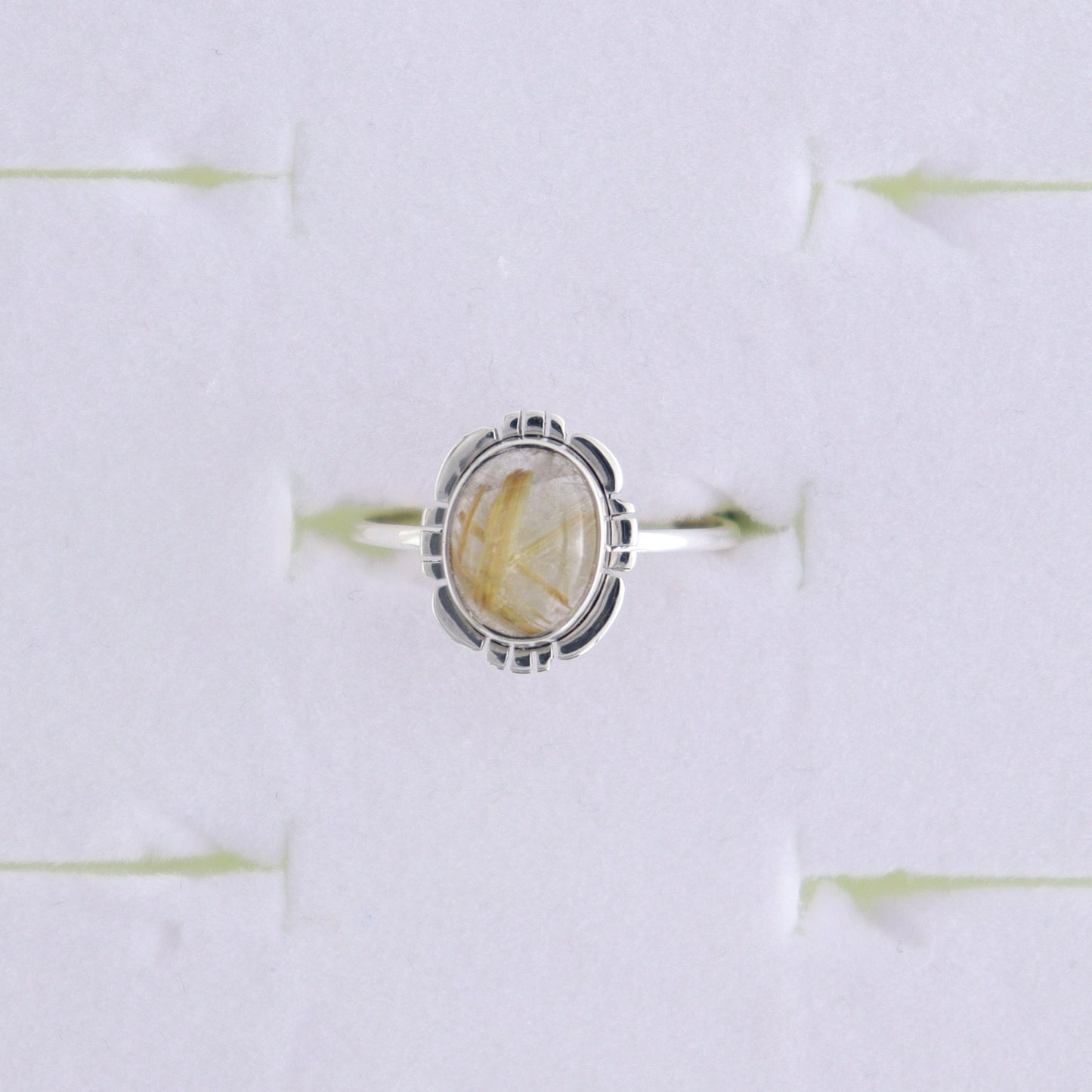 Rutilated Quartz Rings Set of 8 (Ring Holders Not Included) - Expert Wholesale and Supplier of Wholesale Crystals & Bulk Gemstones, ["Ring","rings","Rutilated Quartz","Rutiled Quartz","sterling silver"]