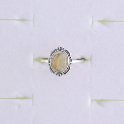 Rutilated Quartz Rings Set of 8 (Ring Holders Not Included) - Expert Wholesale and Supplier of Wholesale Crystals & Bulk Gemstones, ["Ring","rings","Rutilated Quartz","Rutiled Quartz","sterling silver"]