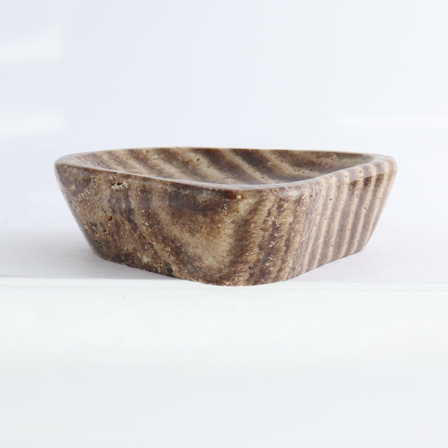 Mexican Onyx/Calcite Chocolate Bowls Set of 3