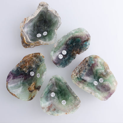 Fluorite Bowls Set of 5 - Expert Wholesale and Supplier of Wholesale Crystals & Bulk Gemstones, ["Bowls","Fluorite","Mexico"]